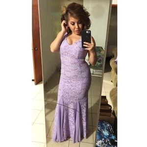 Lavender formal dress